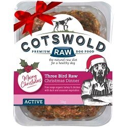 CW Christmas Dinner Three Bird Raw WD 1kg