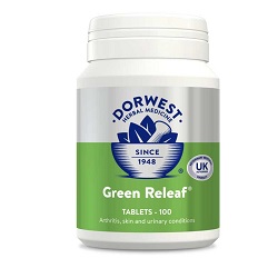 DW Green Relief Tablets for dogs & cats 200 tablets