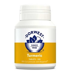 DW Turmeric Tablets for dogs & cats 100 tablets