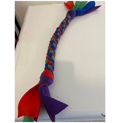 JDB Tug Rope Multi Colour Large (single)